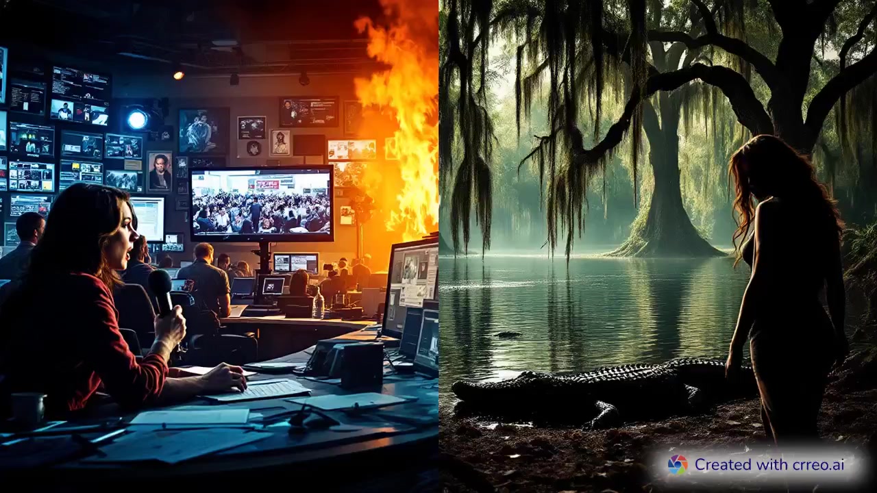 "Shocking Bayou Debate: Woman Arrested for Feeding Boyfriend to Alligators!"