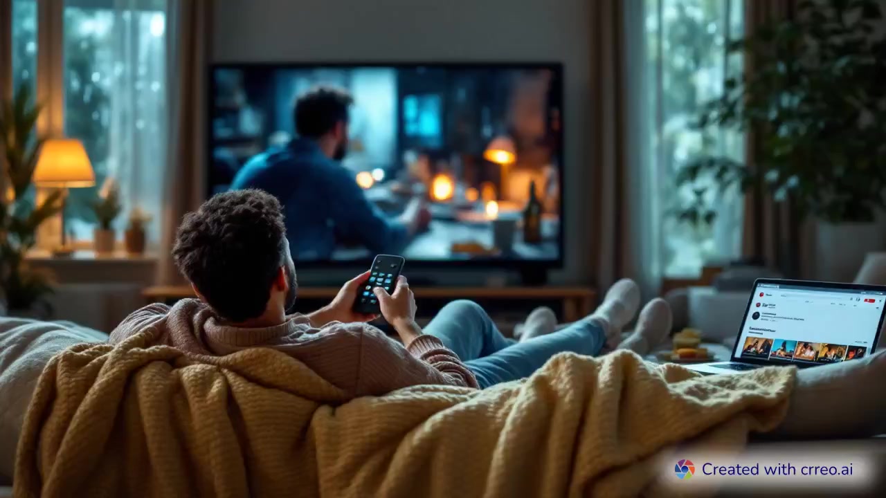 "Relaxing at Home: Movies, TV Shows, and YouTube Adventures in My Free Time"