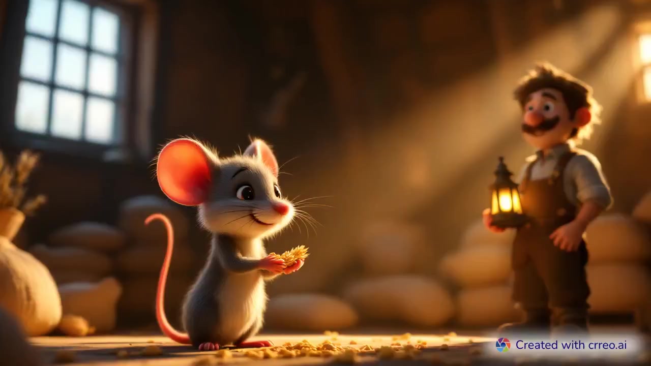 "Milo the Mouse: A Heartwarming Tale of Friendship and Harmony in the Windmill"