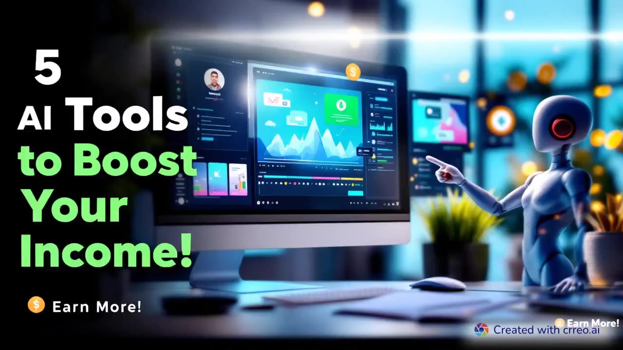 "5 AI Tools to Boost Your Income: Easy Ways to Earn Online with Automation!"