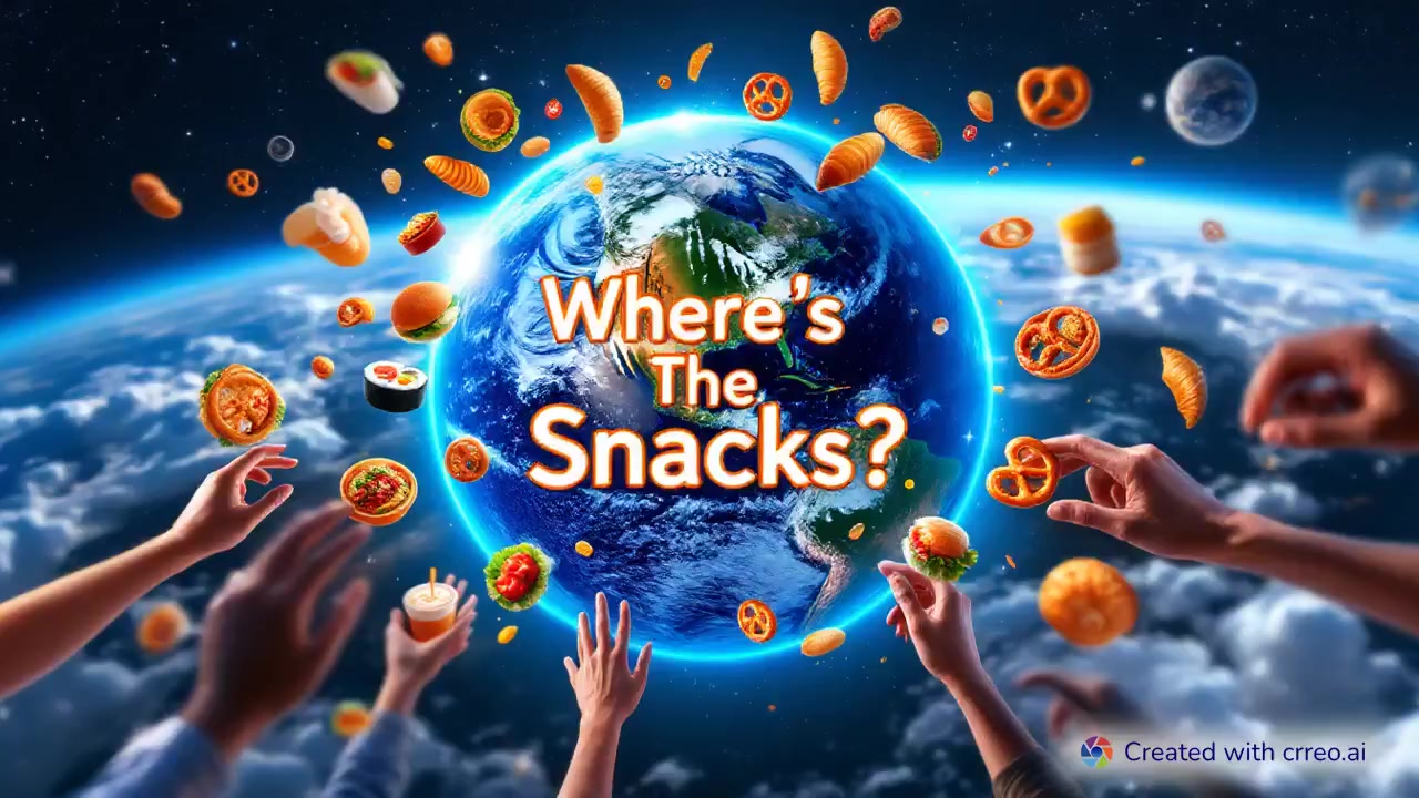"Global Snack Adventure: Discover Tasty Treats from Around the World! 🌍🍿"