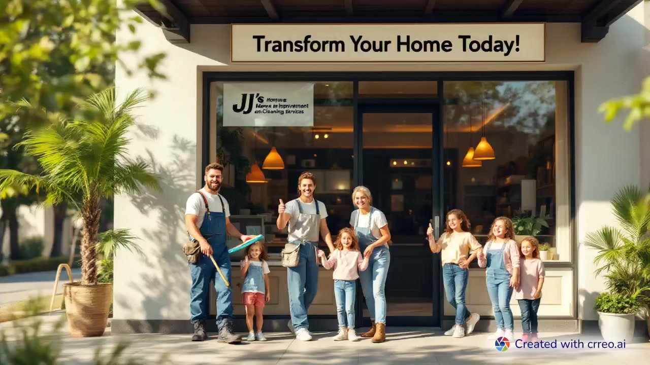 Transform Your Home with JJ's: Expert Improvement & Cleaning Services!