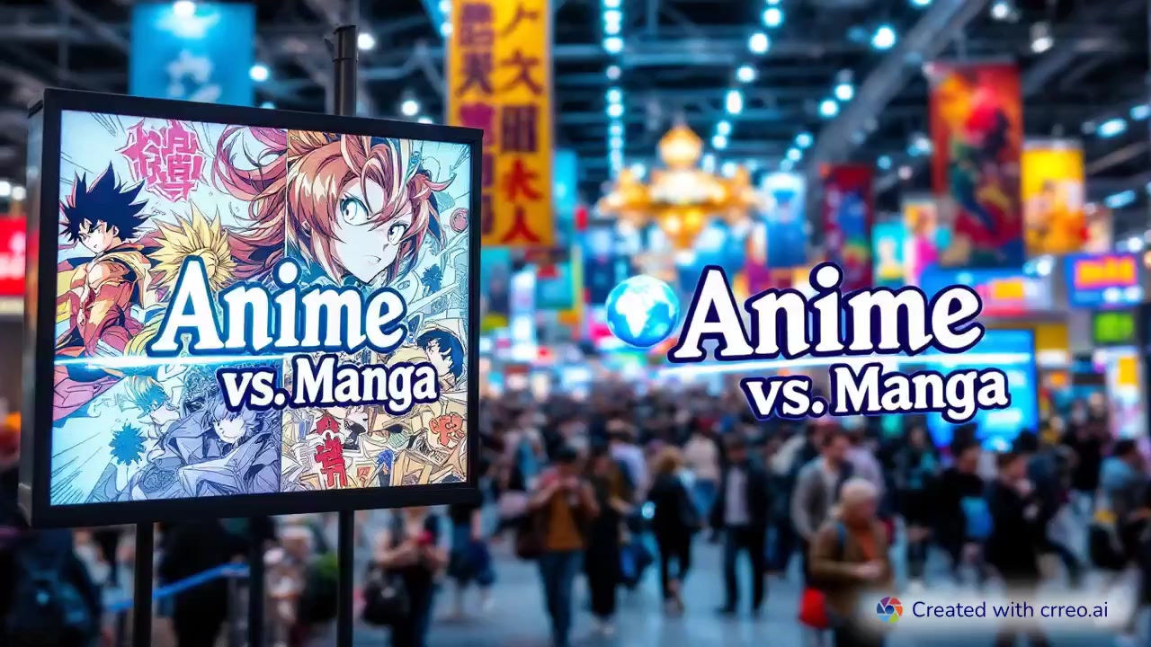 Anime vs. Manga: Exploring the Art, Stories, and Global Fandom! 🎨📚