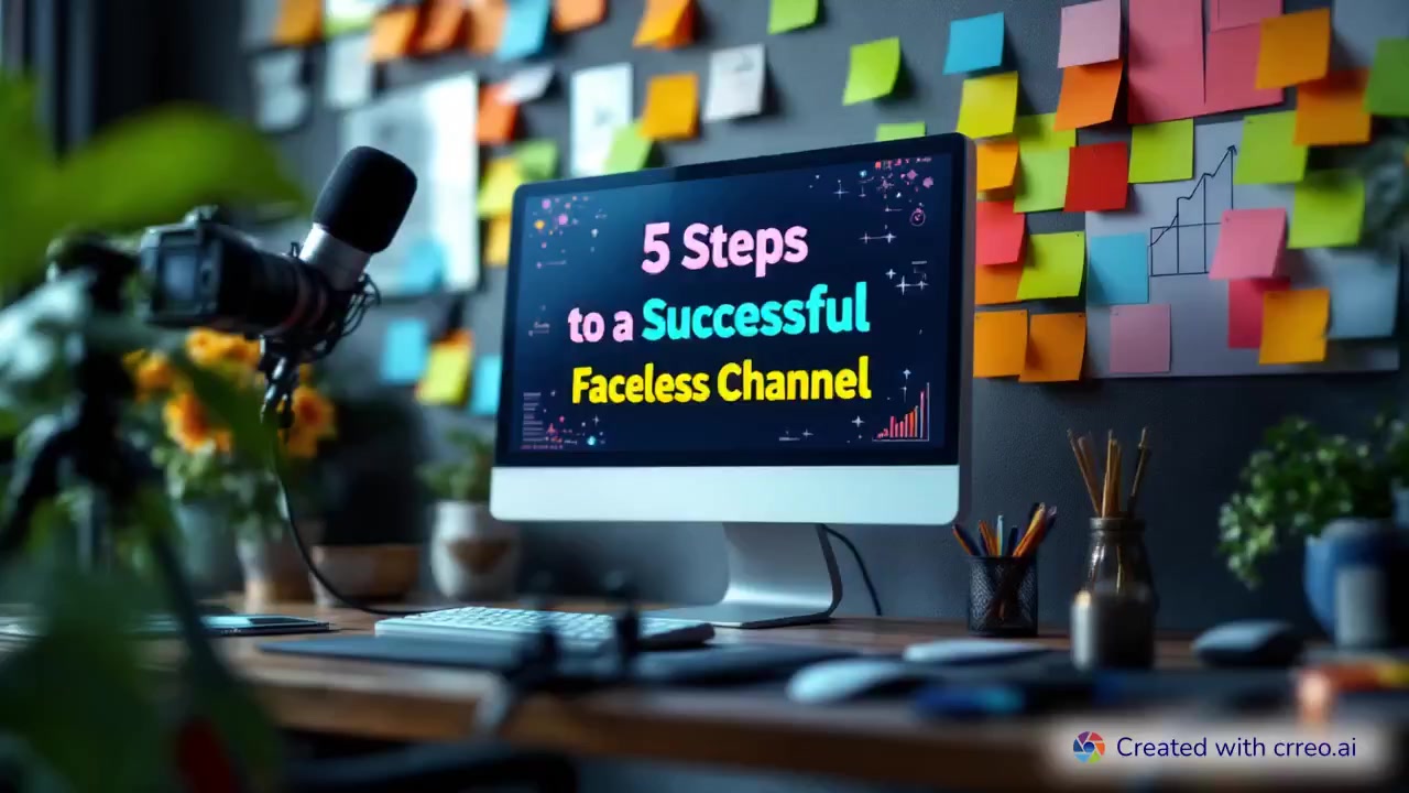 "5 Steps to Launch a Successful Faceless YouTube Channel Without Being on Camera"