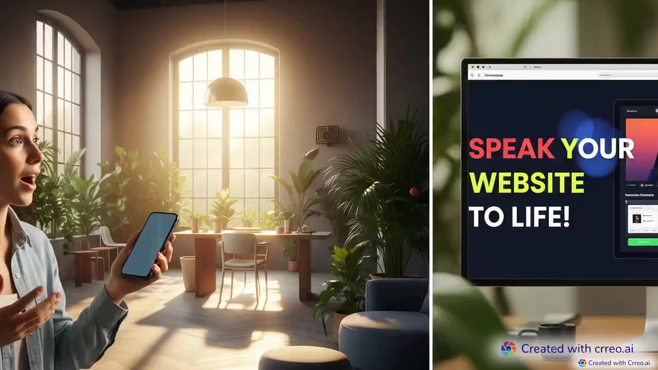 Conversational Web Builder