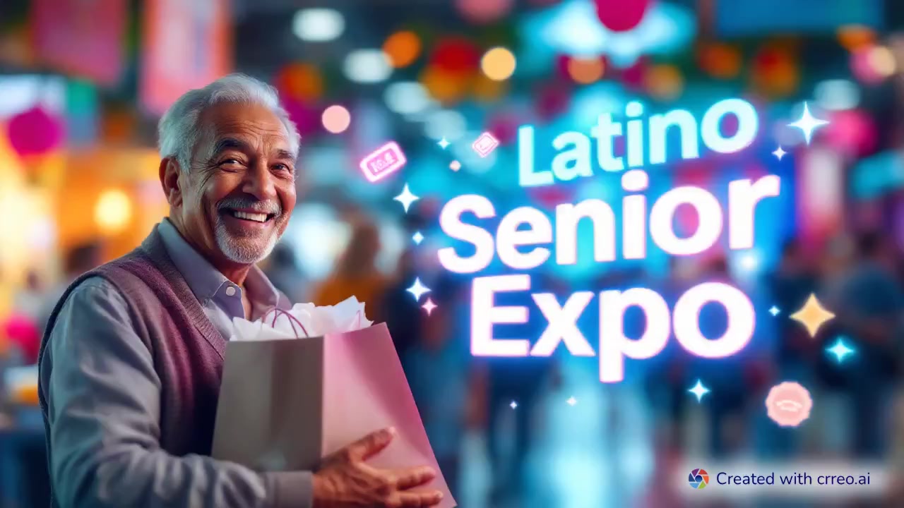 "Latino Senior Expo: Health, Fun, and Community Celebration!"