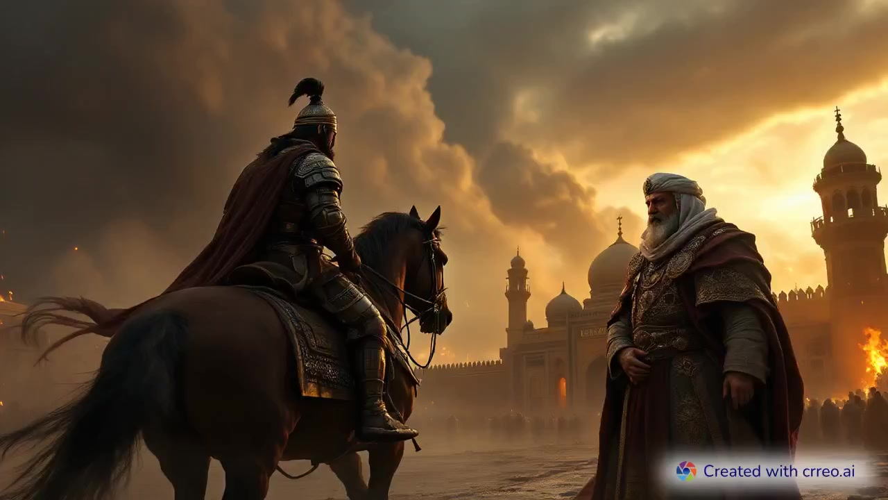 "The Fall of Baghdad: The Mongol Siege and the End of the Abbasid Caliphate"