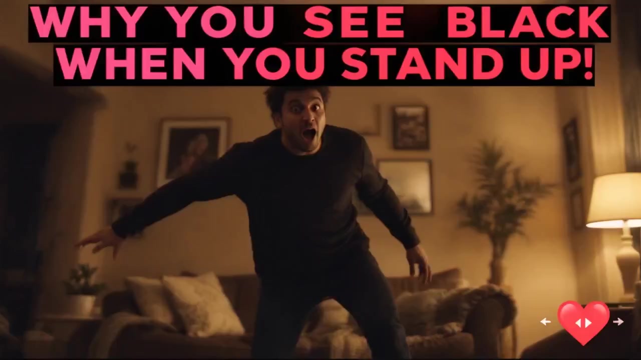 "Why You Feel Dizzy When Standing: The Science Behind Orthostatic Hypotension"