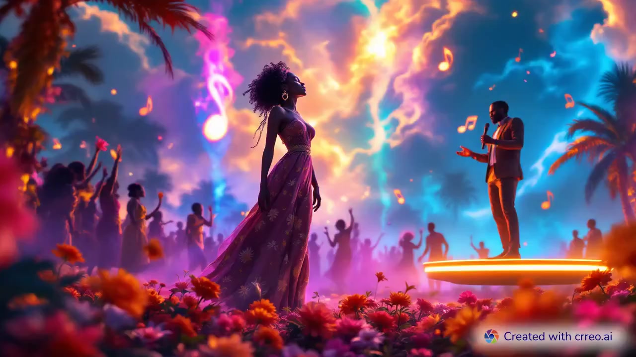 "Magical Beats: Zola's Enchanted Village Dance Party with Mr Cool's Sky Stage"