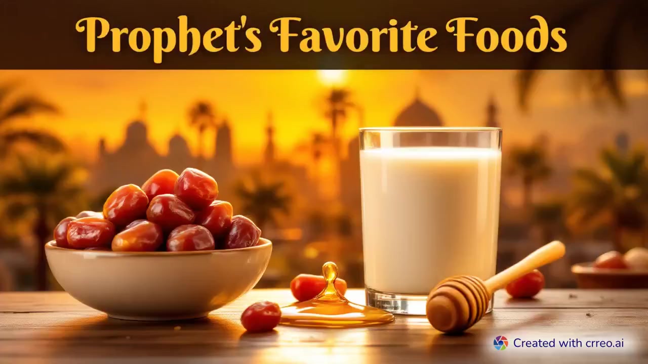 "Discover the Nourishing Foods Loved by Rasulullah ﷺ: A Journey of Gratitude and Balance"
