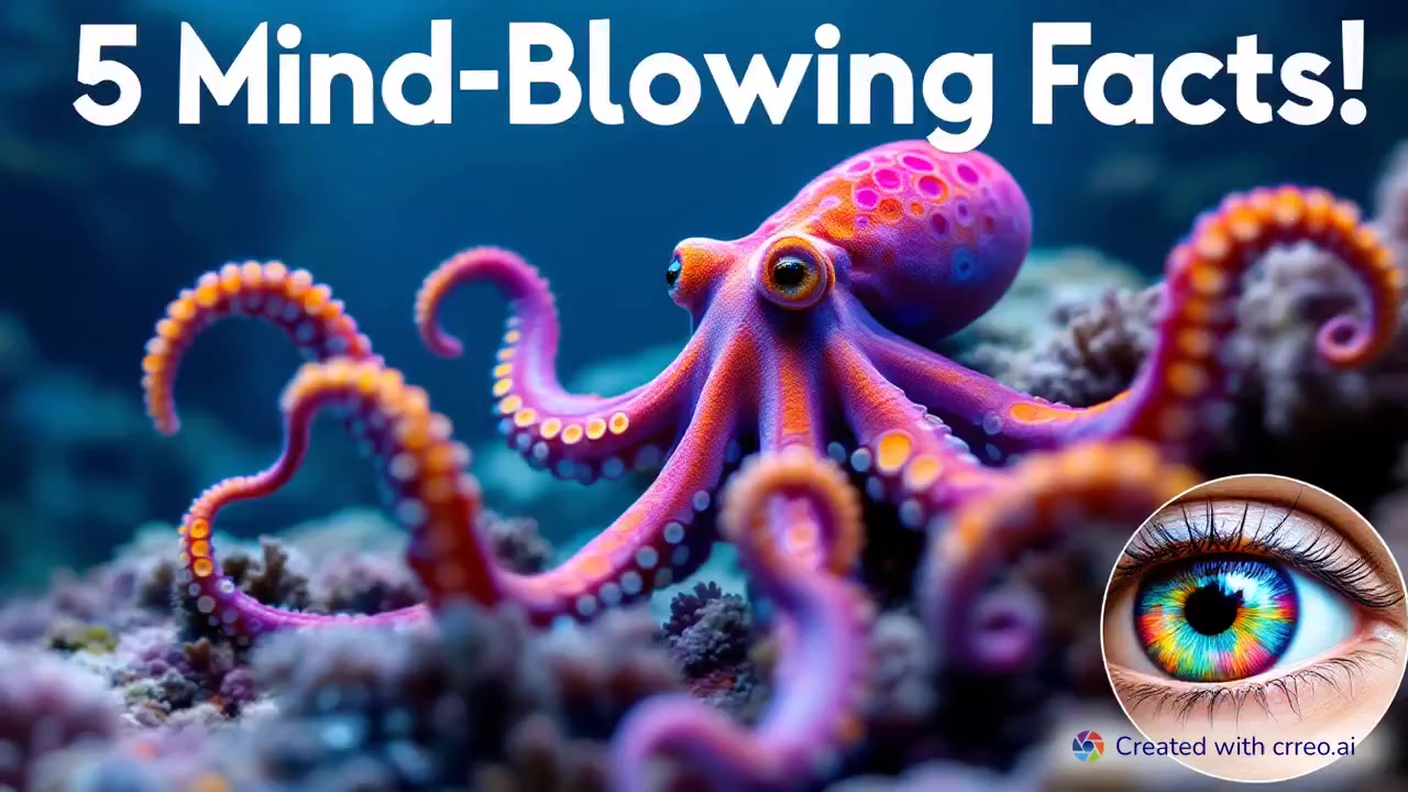 "5 Mind-Blowing Facts: Octopus Hearts, Ancient Sharks & More!"