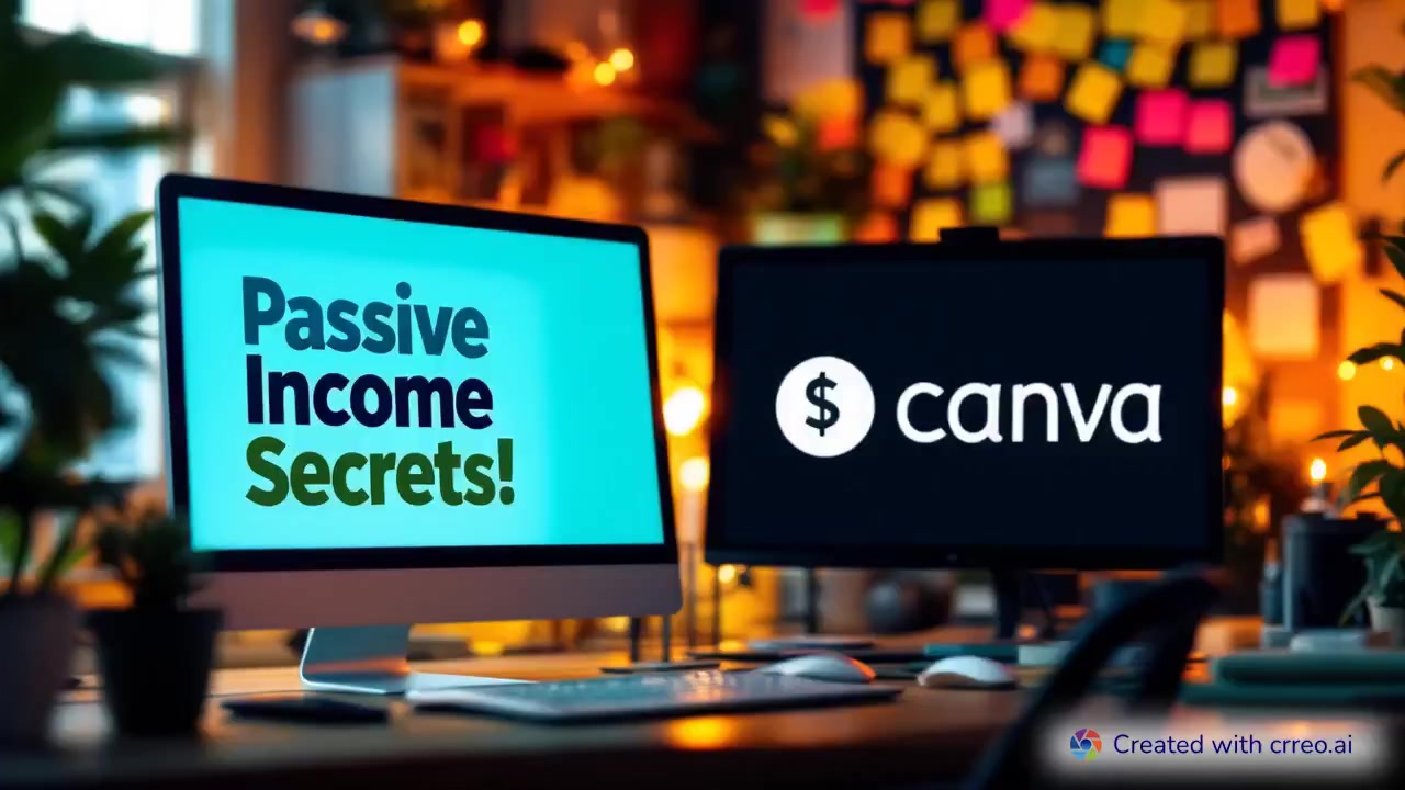 "Unlock Passive Income: How I Use ChatGPT & Canva for Success!"