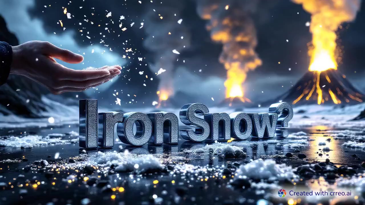 "When Iron Fell Like Snow: Earth's Ancient Metallic Rain Phenomenon Explained!"