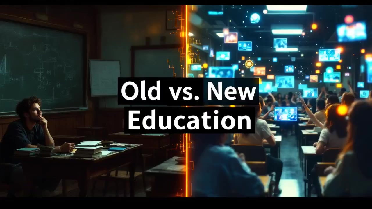 "Revolutionizing Education: From Stagnant Classrooms to Futuristic Learning Spaces"